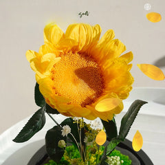 Sunlight in Bloom – Everlasting Flower Jar