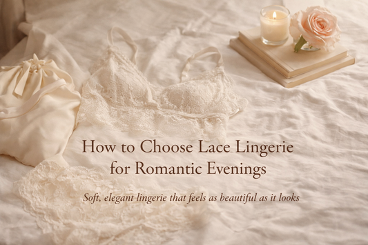 soft lace lingerie for romantic evenings