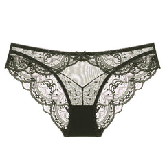 Lace Whisper – Breathable Low-Rise Briefs [NK9241]