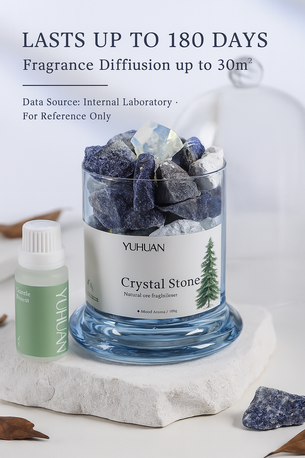 Golden Glow – Aromatherapy Bell Jar