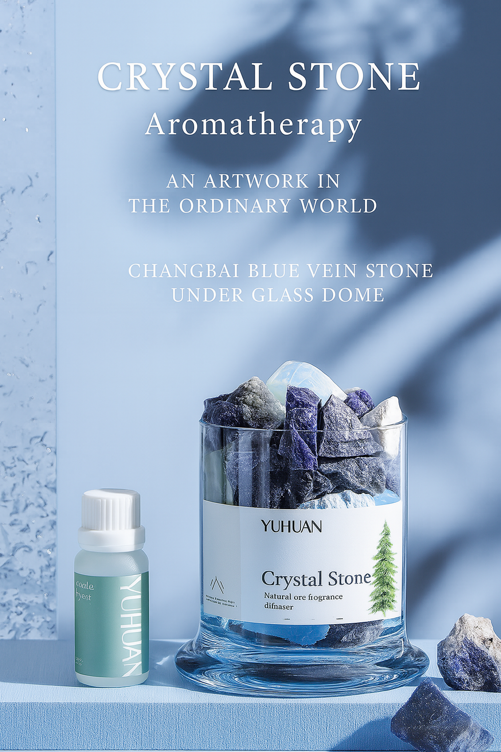 Golden Glow – Aromatherapy Bell Jar