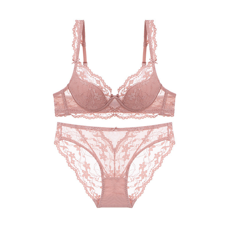 Sculpté – French Lace Lift Bra Set [8826]