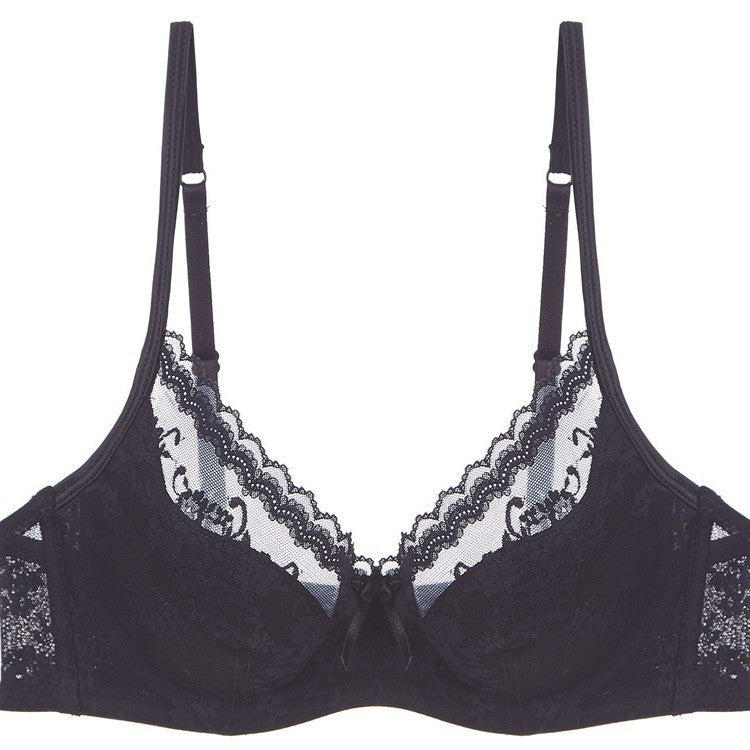 Été Chic – French Lace Bra Set with Soft Underwire [8825]