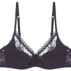 Été Chic – French Lace Bra Set with Soft Underwire [8825]