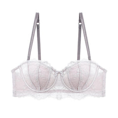 Douce Dos – Strapless French Lace Bra with Back Detail [WX8313]