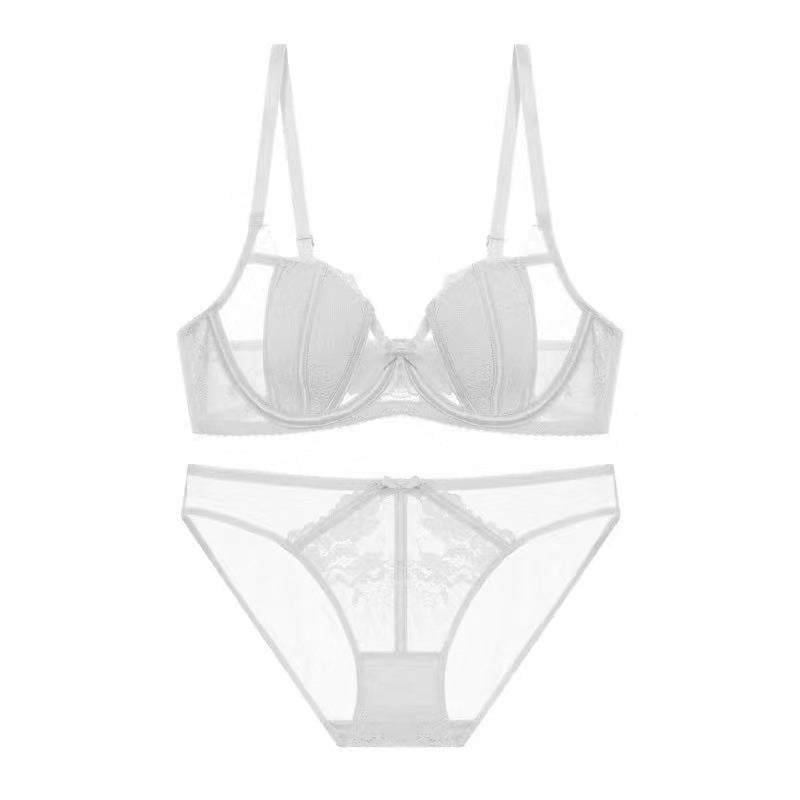Bunny Belle – French Lace Push-Up Bra Set [0208]