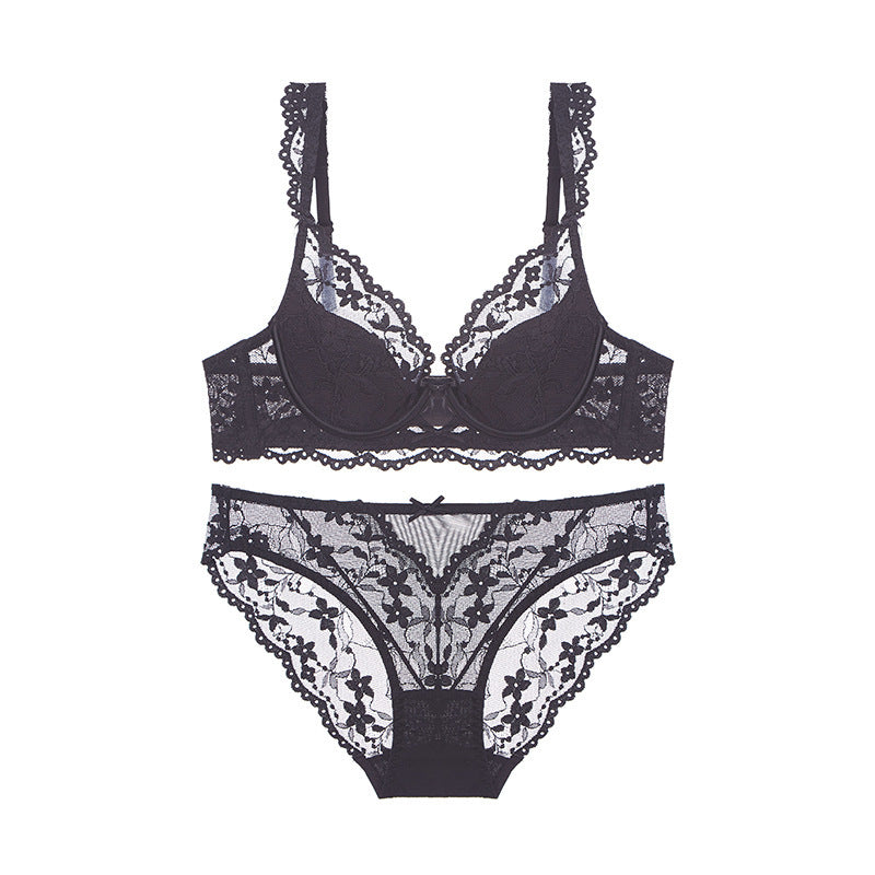 Sculpté – French Lace Lift Bra Set [8826]
