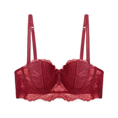 Douce Dos – Strapless French Lace Bra with Back Detail [WX8313]