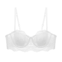 Douce Dos – Strapless French Lace Bra with Back Detail [WX8313]