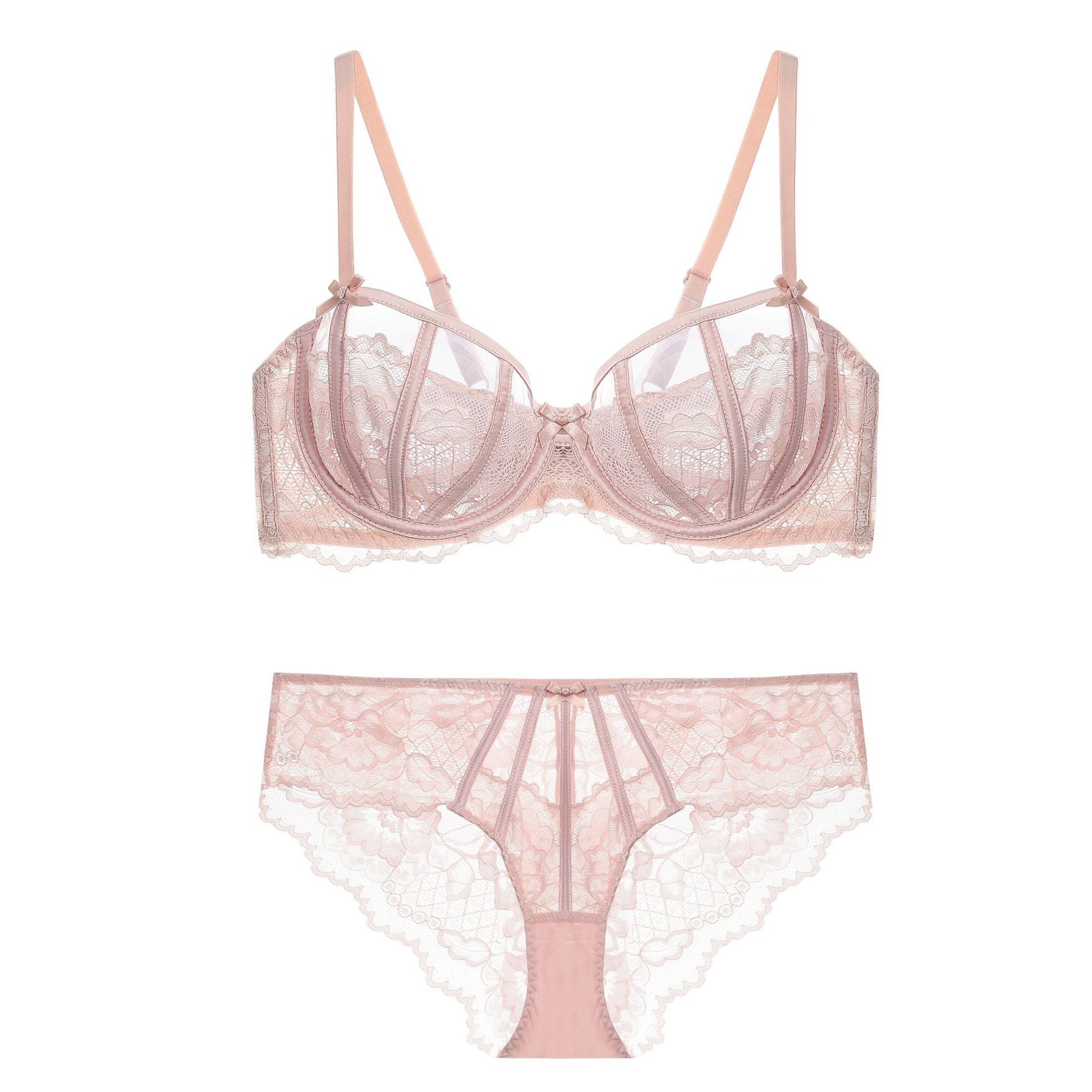 Royal Grace – French Lace Support Bra Set [2169]