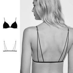 Bella Curve – Triangle Bra with Spaghetti Straps [3612]