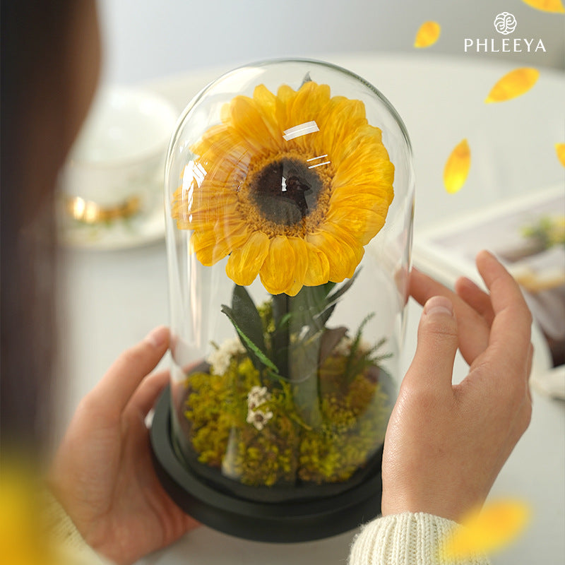 Sunlight in Bloom – Everlasting Flower Jar