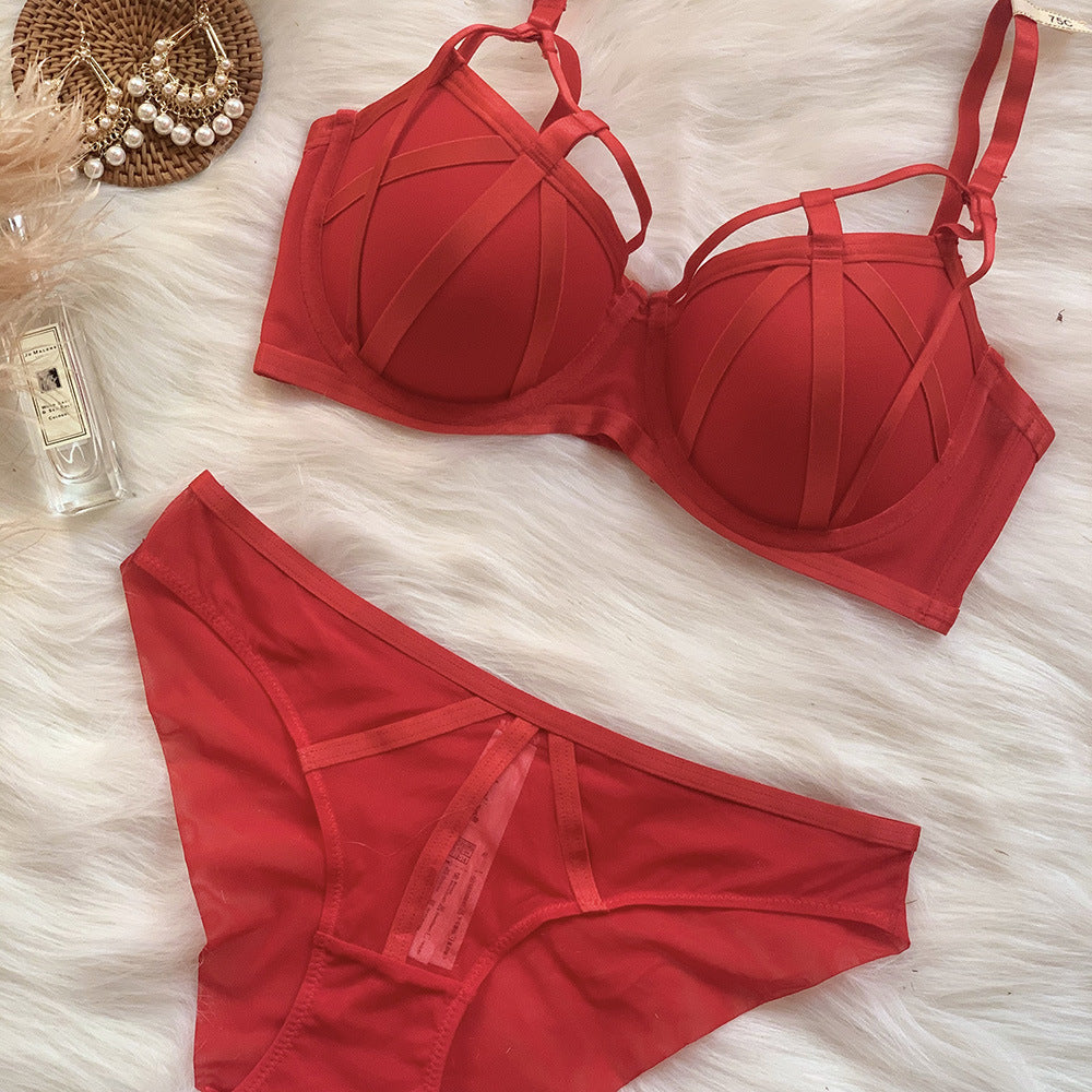 Soft Embrace – Lace Bra Set with Light Lift Support [5212]