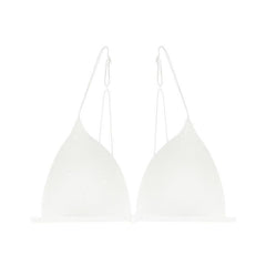 Clair de Lune – Triangle Front-Button Bra Set [WX3612]