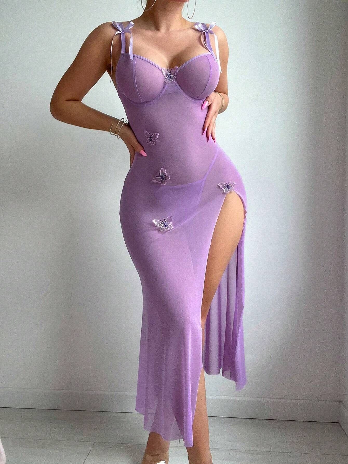 Celeste Sky – Backless Lace Mesh Jumpsuit [365]