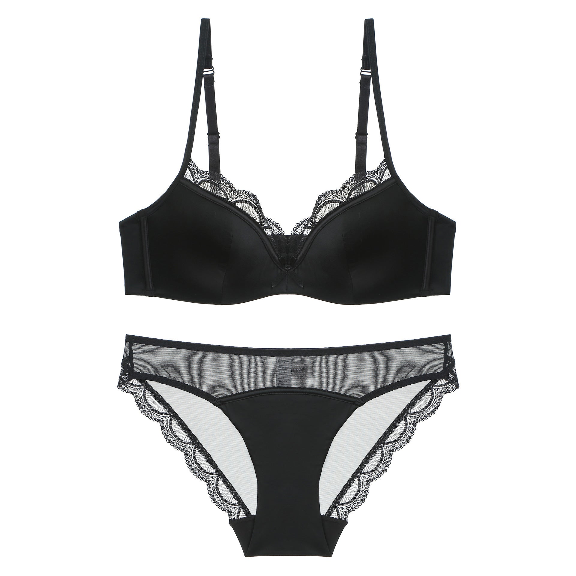 Éclat – Summer Glossy Lace Lift Bra Set [8820]