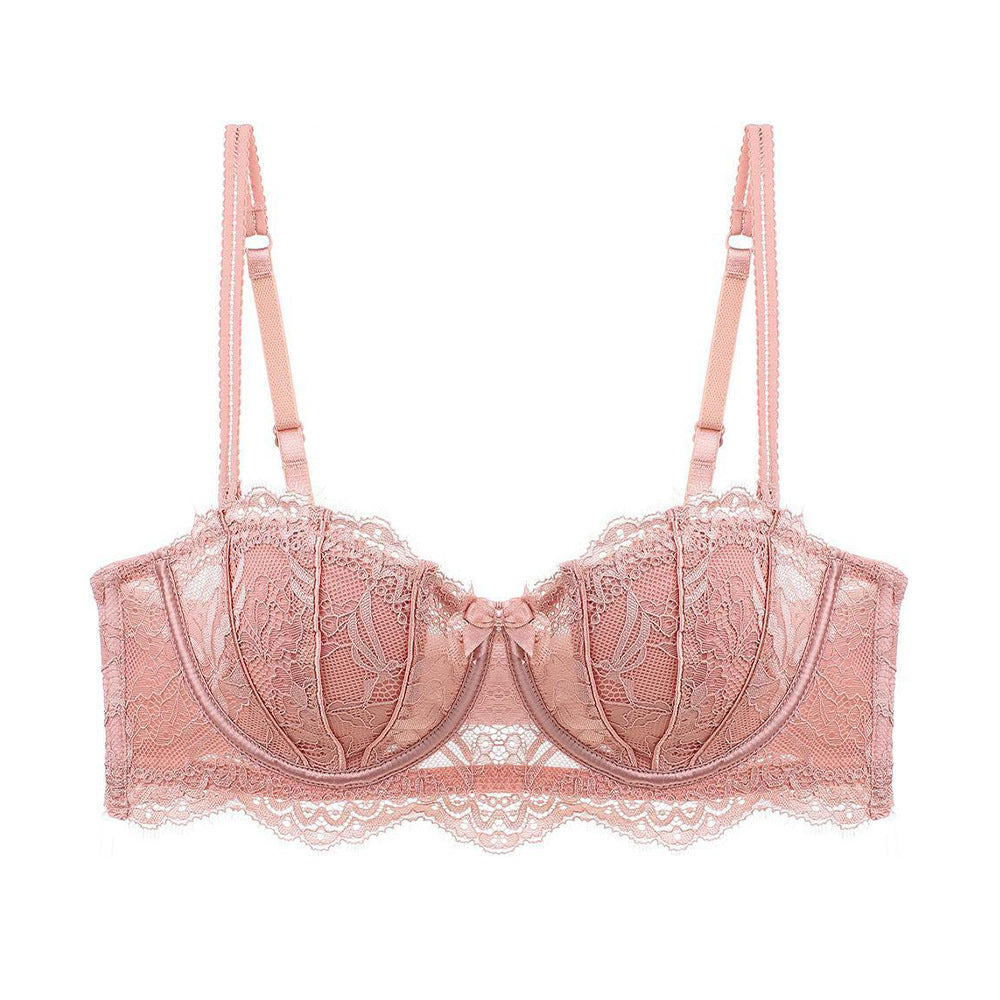 Douce Dos – Strapless French Lace Bra with Back Detail [WX8313]