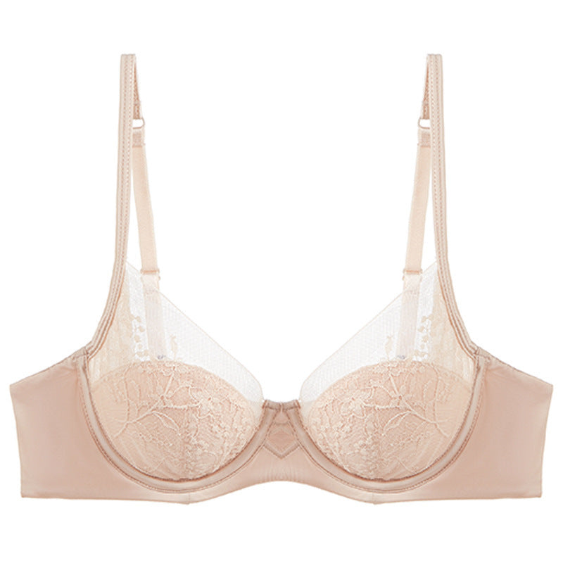 Rouge Bloom – Red Lace Bra Set for New Year Romance [8830]