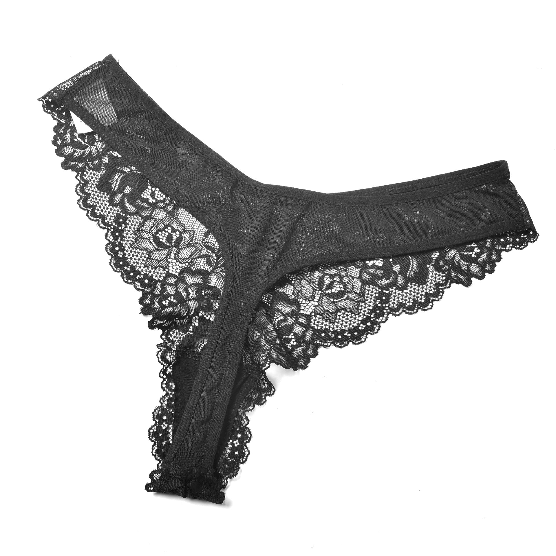 Moonlight Veil – Halter Lace Nightdress [F6326]