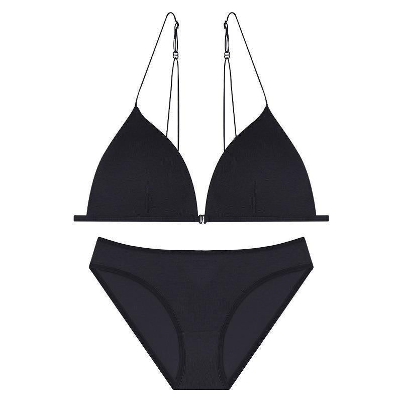Bella Curve – Triangle Bra with Spaghetti Straps [3612]
