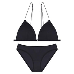 Bella Curve – Triangle Bra with Spaghetti Straps [3612]