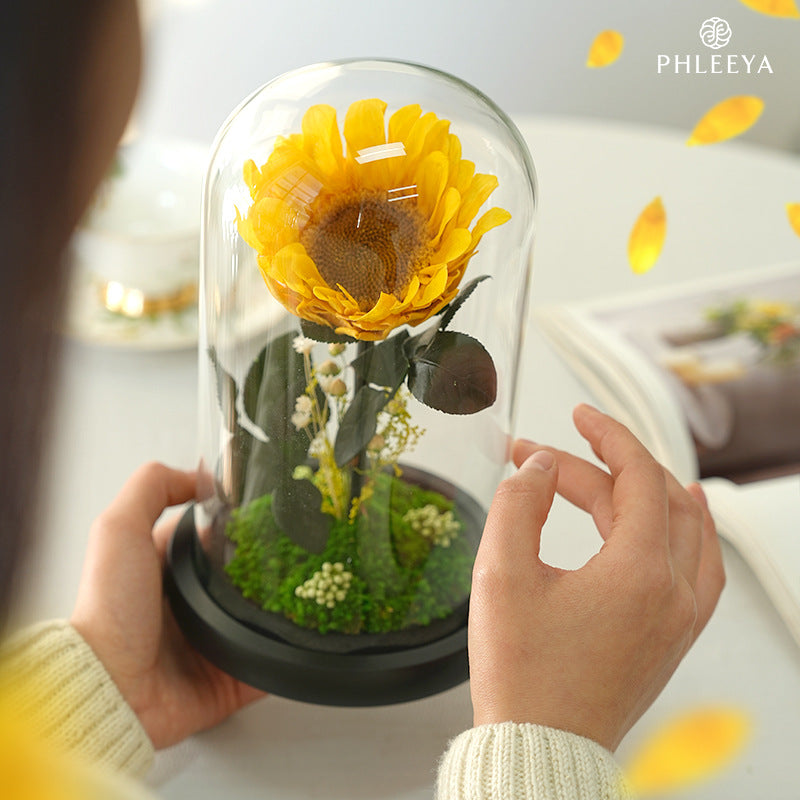 Sunlight in Bloom – Everlasting Flower Jar