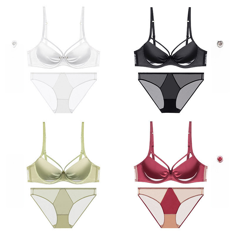Rouge Curve – Plus Size Red Bra Set with Lift [9303]